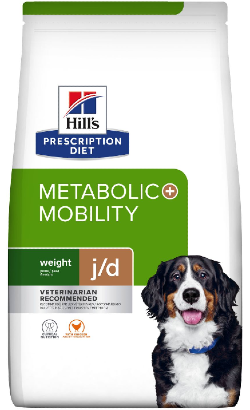 Ração Veterinária para Cão Hills Prescription Diet Canine Metabolic + Mobility with Chicken | 12 kg